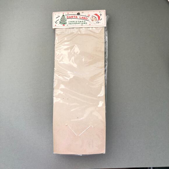 Vintage NOS 60s 70s Santa Land EUC Gold Christmas Ornament Bells on Cord Japan - Picture 2 of 10